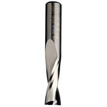 CMT 191.008.11 Z2 Solid Carbide Upcut Spiral Router Bit, S=1/4-Inch D=1/4-Inch I=1-Inch L=2-1/2-Inch