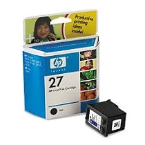 Original HP 27 Black Ink Cartridge in Retail Packaging