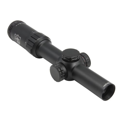 CCOP Outdoor Products Tactical Rifle Scope, 1-6x24/30mm, Red/Green