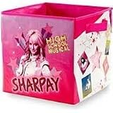 HighSchoolMusicalStorageBinWithLabel-Pink