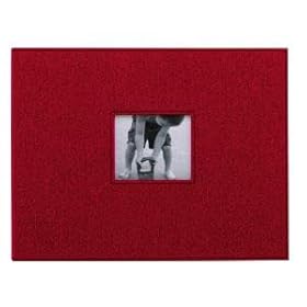 'Amlie' postbound ruby cloth album 8½x11 by Kolo - 8.5x11