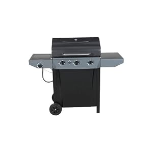 Char Broil T480 Three-Burner 40,000 BTU Gas Grill, with Sideburner by 