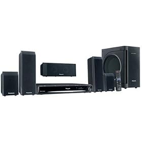 Panasonic SC-PT660 - Home theater system with iPod cradle - 5.1 channel