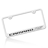 Camaro RS Polished Stainless Steel License Frame by Chevrolet