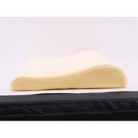 Ivory Kids Toddler Contour Memory Foam Pillow for Children Dual Height