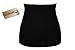 3 in 1: Jersey - Nierenwärmer / Shirt Verlängerer / modisches Accessoire Baumwolle schwarz uni