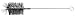 BabcockMlkBtleBrsh, Blk, 3-1/4", Polyester