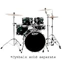 Pacific MXKT2205BX8 MX Series 5pc Drum Set Emerald Fade