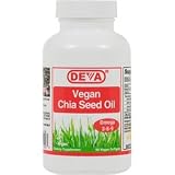 Deva Vegan Chia Seed Oil -- 90 Vcaps