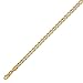14K Solid Yellow 2 Two Tone Gold Mariner Chain