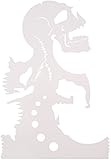 Artool Freehand Airbrush Templates, Skullmaster Mini Series
