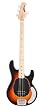 Ernie Ball Music Man Stingray 4 Bass, Vintage Sunburst, Single Humbucker, Maple Board