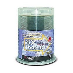 Electronics: Ritek Ridata 8x 4.7 GB DVD R   100 Pack Spindle 