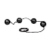 Playhouse Eroflame PBB0720006 Climax Love Beads X-Large, Liebeskugeln, Pearly Black