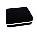 Mens' Personalized Initial Set of Cufflinks and Tie Clip Silver Suit Letter Cuff Link with Giftbox Black J