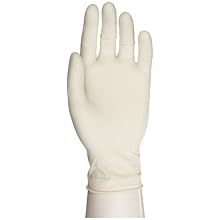 Aurelia Distinct Latex Glove, Powder Free, 9.4" Length, 5 mils Thick, Medium (Pack of 1000)