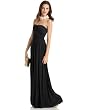 Speechless Dress, Strapless Gown with Rose-Waist Detail