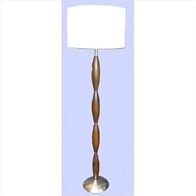 Twist Wooden Floor Lamp