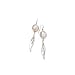 Gold Plated Sterling Silver Dangle Earrings