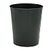 ~:~ SAFCO PRODUCTS ~:~ Fire-Safe Wastebasket, Round, Steel, 23.5 Quart, Black