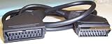 Pro Signal Scart Socket to Scart Plug Extension Cable 2m