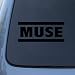 MUSE - Vinyl Decal Sticker #A1362 | Vinyl Color: Black