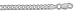 Sterling Silver 22 Inch X 4.5 mm Curb Chain Necklace - Italian