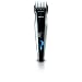 Philips - Cortapelo Philips Pae Qc577080, Recargable Y A Red, 15 Posiciones, 2 Guias, 1-41Mm, Gris Plateado, Maletin Lujo