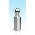 Glogg Wide Necked 500ml Stainless Steel Water Bottle - Carabiner Top