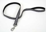 Lazer Brite Reflect Lead 1 4ft Black Zigzag