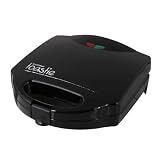 from Lloytron 2 Slice Toastie Sandwich Toaster in Black