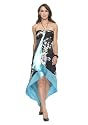 Astrapahl, Langes Elegantes Cocktail Kleid, Farbe schwarz