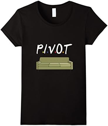 Women's Ross Friends Pivot Shirt Large Black