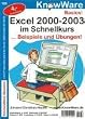 Excel 2000-2003 im Schnellkurs. Beispiele und �bungen!