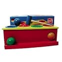 Heros Deluxe Wooden Pound & Roll Play Toy: Eco Friendly, Non Toxic, Made in Germany.