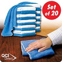 Microfiber Towels Value Pack Set of 20