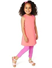 2 Piece Cotton Rich Dress & Leggings Outfit