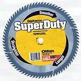 Oldham 120C480 Super Duty 12-Inch 80 Tooth ATB Crosscutting Saw Blade with 1-Inch Arbor