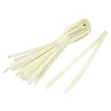 uxcell　絶縁スリーブ スリーブ 80センチメートル 12ミリメートル径 PVC グラスファイバー 20個