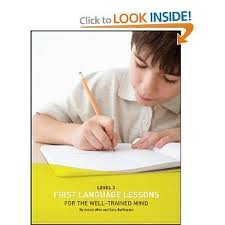 First Language Lessons for the Well-Trained Mind: Level 3 Student Workbook (First Language Lessons) Wkb Stu edition