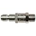 Coilhose Pneumatics 5901LF Automotive Interchange Filtering Connector (FilterPlugTM), 3/8" Body Size with 3/8" Male NPT