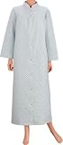 Quilted Full-Length Flannel Robe