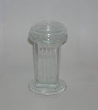 Microscope Slide Staining Jar - Round with Lid