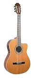 Antonio Hermosa AH-10CE Classical Cutaway Guitar, Solid Cedar Top