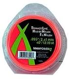 MAXPOWER PRECISION PARTS 10 Piece PDQ Display .095 x 40' Small Loop Trimmer Line