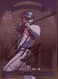 Chipper Jones, Atlanta Braves Autographed Card