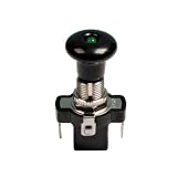 Produkt-Bild: Pilot LA_45571 Druck-Zugschalter mit gr&uuml;ner LED, 12V, 10A