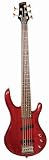 Arbor 5-string Bass Guitar - Transparent Red