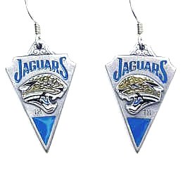 NFL Carolina Panthers Cast Dangle Earrings