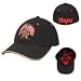 Maryland Terps NCAA Dobby Flex Baseball Cap by All Star Apparel (Black) (Small/Medium)